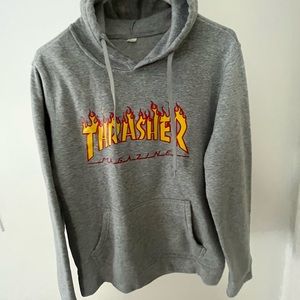 Gray Thrasher Hoodie